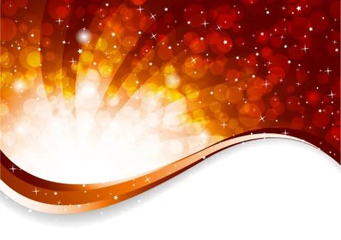 Vector background with star and circle Stock Illustration