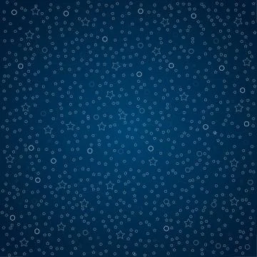 Vector background. Starry night Sky. Eps 10. Illustrazione stock