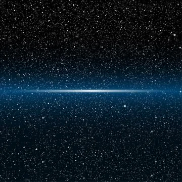 Vector background. Starry night Sky. Eps 10. Stock Illustration