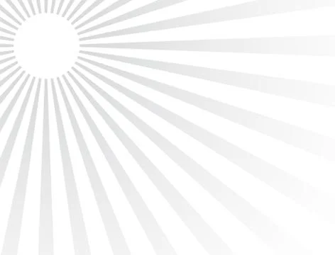 Vector background. Sun rays. Gray. Eps 10. Illustrazione stock