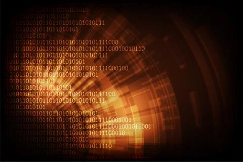 Vector background technology on the concept of uploading data. Stock Illustration