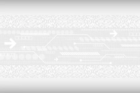 Vector background technology in the form of digital. Stock Illustration