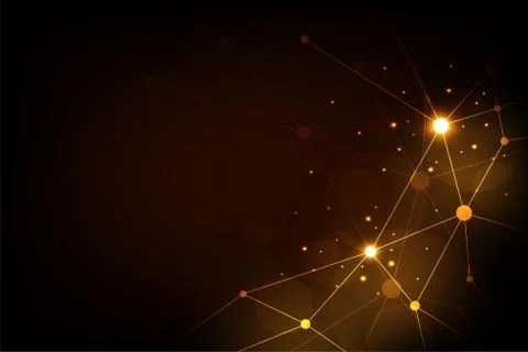 Vector background technology in the network concept. Illustrazione stock