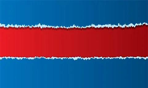 Vector background of torn paper Stock Illustration