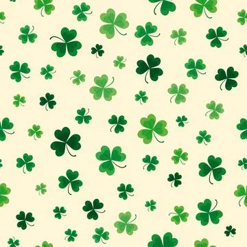 Vector background with trefoils Stock Illustration