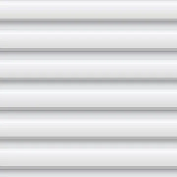 Vector background using corrugated metal with rich texture of horizontal gray Illustrazione stock