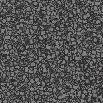 Vector background of the veterinary icons Illustrazione stock