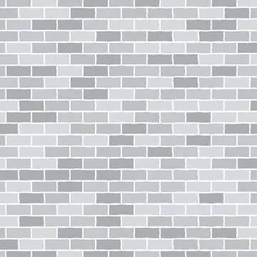 Vector background. Wall of gray bricks. Eps 10. Stock Illustration