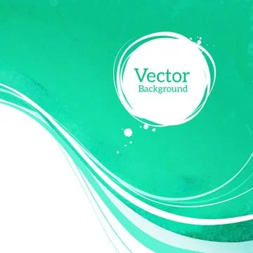 Vector background with waves Stock Illustration