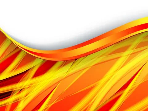 Vector background with wavy lines Illustrazione stock