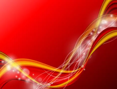 Vector background with wavy lines Stock Illustration