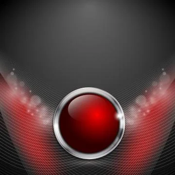 Vector background with wavy lines Stock Illustration