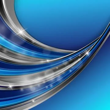 Vector background with wavy lines 스톡 일러스트