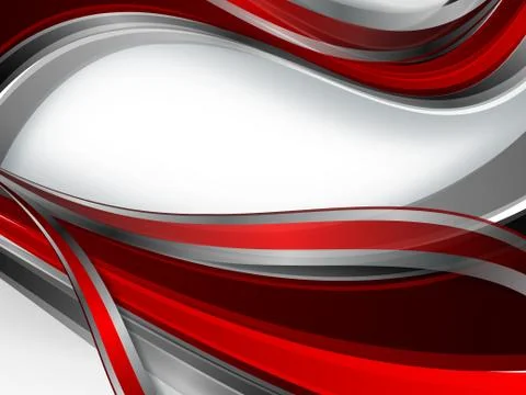 Vector background with wavy lines Stock Illustration