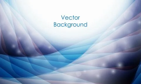Vector background with wavy lines Stock Illustration