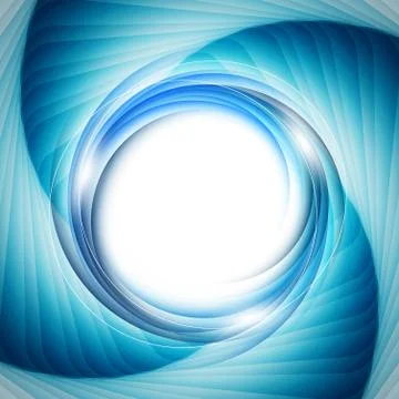 Vector background with wavy lines Stock Illustration