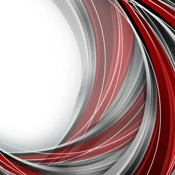 Vector background with wavy lines Stock Illustration