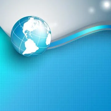 Vector background with wavy lines Stock Illustration