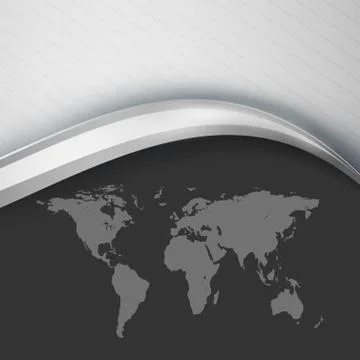 Vector background with wavy lines Stock Illustration