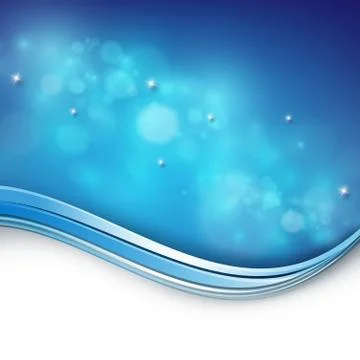 Vector background with wavy lines Stock Illustration