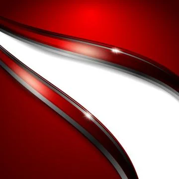 Vector background with wavy lines Illustrazione stock