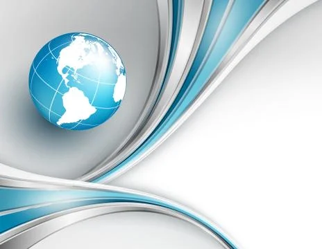 Vector background with wavy lines Illustrazione stock