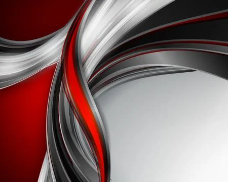 Vector background with wavy lines Stock Illustration