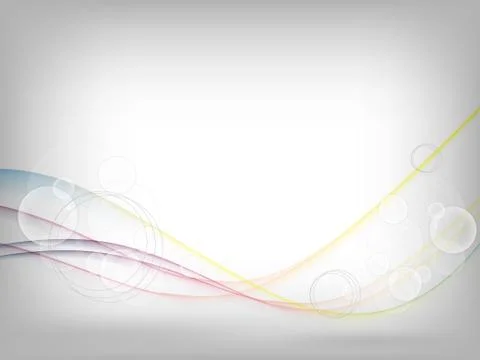 Vector background with wavy lines Stock Illustration