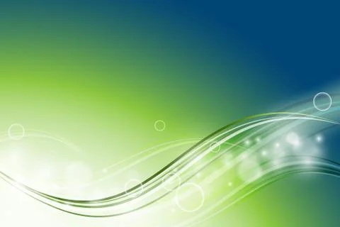 Vector background with wavy lines Stock Illustration