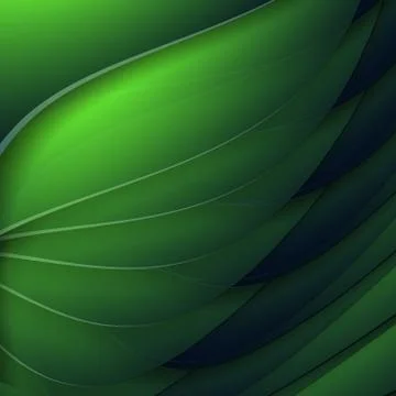 Vector background, wavy lines Stock Illustration