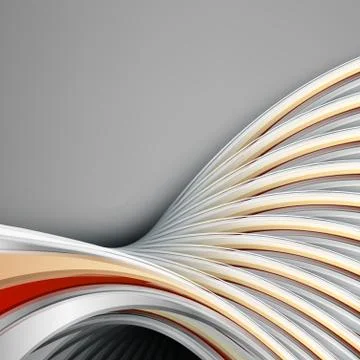 Vector background, wavy lines Stock Illustration