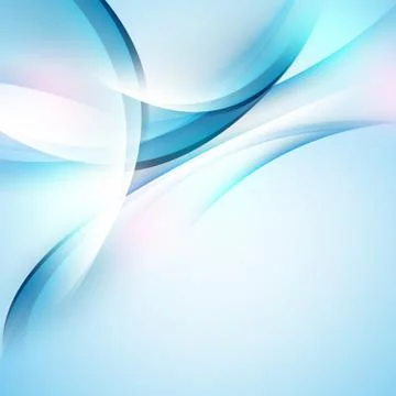 Vector background, wavy lines Stock Illustration