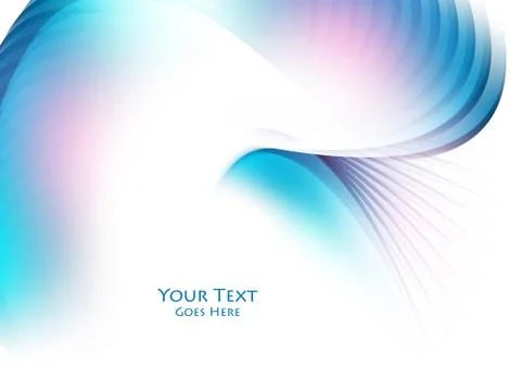 Vector background, wavy lines Stock Illustration