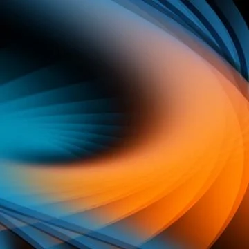 Vector background, wavy lines Stock Illustration