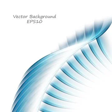 Vector background, wavy lines Stock Illustration