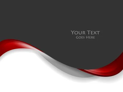 Vector background, wavy lines Stock Illustration