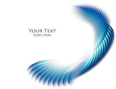 Vector background, wavy lines Stock Illustration