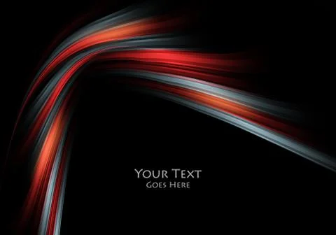 Vector background, wavy lines Stock Illustration