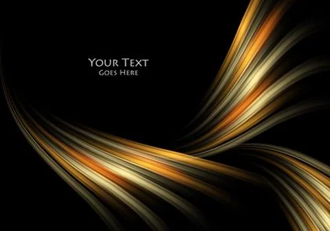 Vector background, wavy lines Stock Illustration