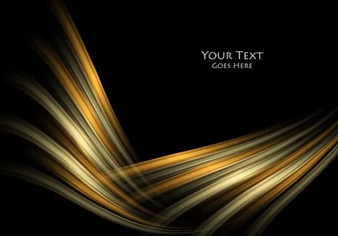 Vector background, wavy lines Stock Illustration