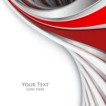 Vector background, wavy lines Stock Illustration