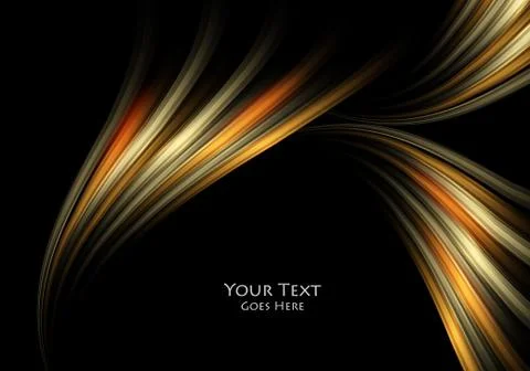 Vector background, wavy lines Stock Illustration