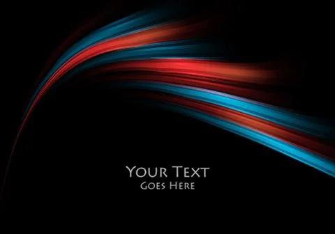 Vector background, wavy lines Stock Illustration