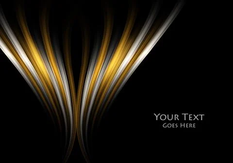 Vector background, wavy lines Illustrazione stock