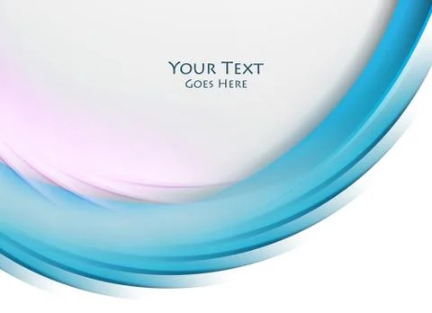 Vector background, wavy lines Stock Illustration