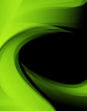 Vector background, wavy lines Stock Illustration