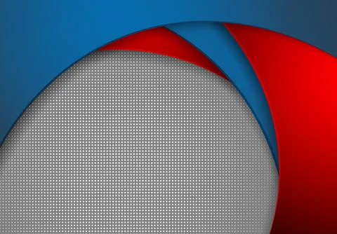 Vector background, wavy lines Stock Illustration