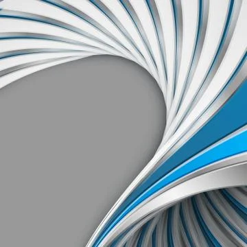 Vector background, wavy lines Stock Illustration