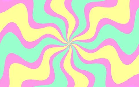 Vector background with Wavy Lines Illustrazione stock