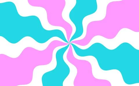 Vector background with Wavy Lines Stock Illustration